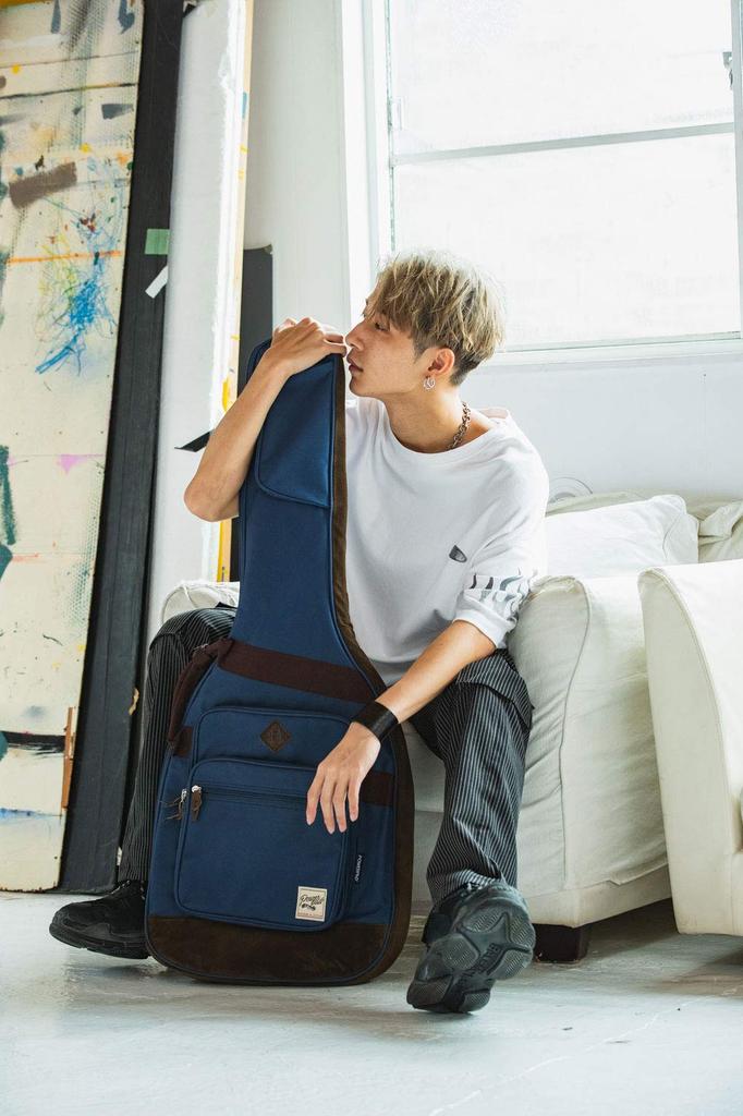 Ibanez "Unique and Playful" Electric Guitar Bag with Protective Cushion (Navy Blue) IGB541-NB