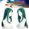 Lum Lamu Long Green Cartoon Cosplay Wig For Any Face Shape