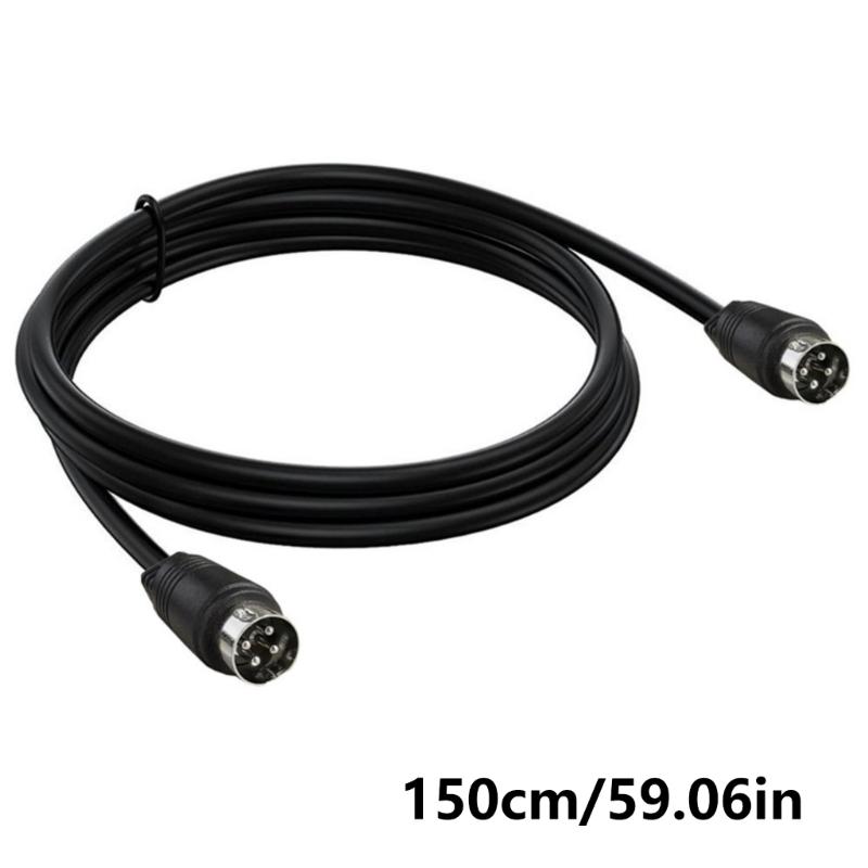 4-Pin DIN Stecker auf Stecker Verlängerungskabel 4-Pin DIN Stecker Kabel für DVR und DIN Sound Stecker