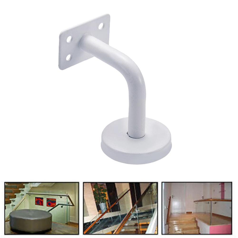 Stainless Steel Stair Handrail Bracket Stair Rail Wall Support Flat Fixed Pallet Staircase Handrail Fixing Hardware Accessories