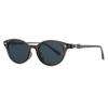 2026 Retro Rivet Round Sunglasses: European & American Style, Sun Protection, Small Frame, Japanese Fashion Trend