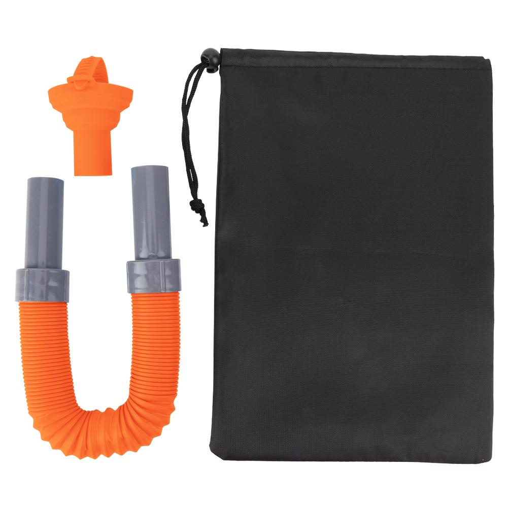 

Camping Bucket Fill Up Hose Leak Proof Plastic Camping Bucket Water Inlet Pipe Expandable With Funnel RV Travel