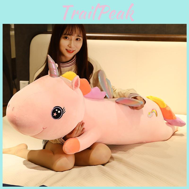 Unicorn Stuffed Pink Doll Pillow Cushion Children Room Decor Girls Gift Birthday