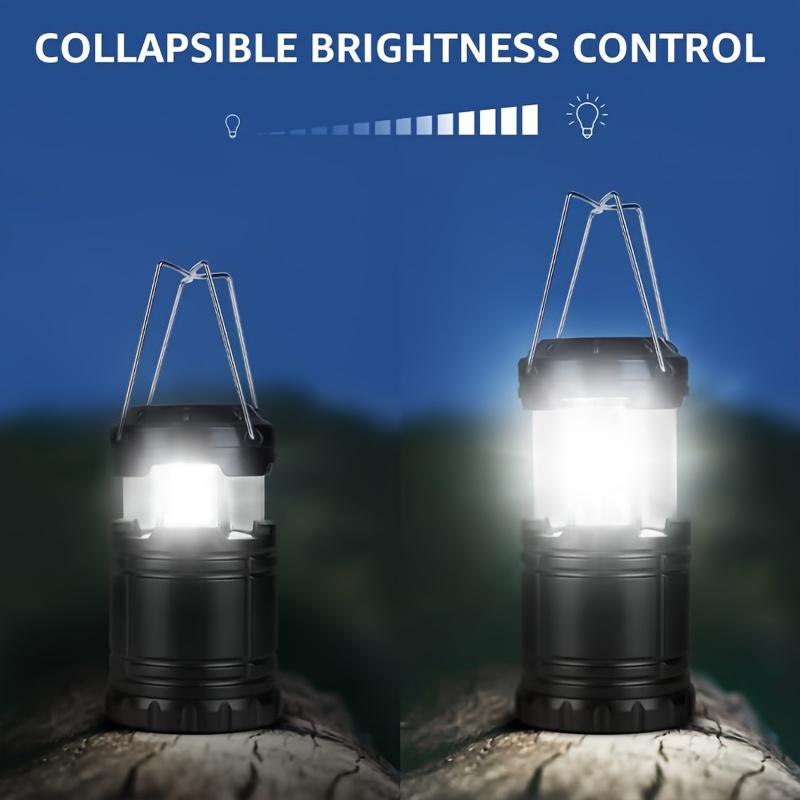 LED Solar Camping Light Portable Foldable Advanced Charging Camping Light Suitable for Hurricanes, Emergencies, Power Outages, Outdoor Activities