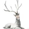 Creative Reindeer Ornaments Collectible Light Luxury Modern Deer Decoration for Shelf Gifts Home