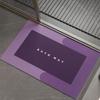 Bathroom Water Mat Antislip Absorbent Quick Dry Floor Mat For Toilet Shower Room