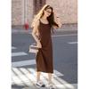 Elegant Slim-Fit Anti-Exposure Slip Dress