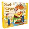 DazzleEdu Stack Burger Board Game, Mixed Colors, 1 Pack
