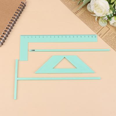 Encuadernación Herramienta Fácil de Scrapbooking Posicionador de Plástico Regla Para Producción Eficiente Dispositivo de Encuadernación Conveniente Para Manual
