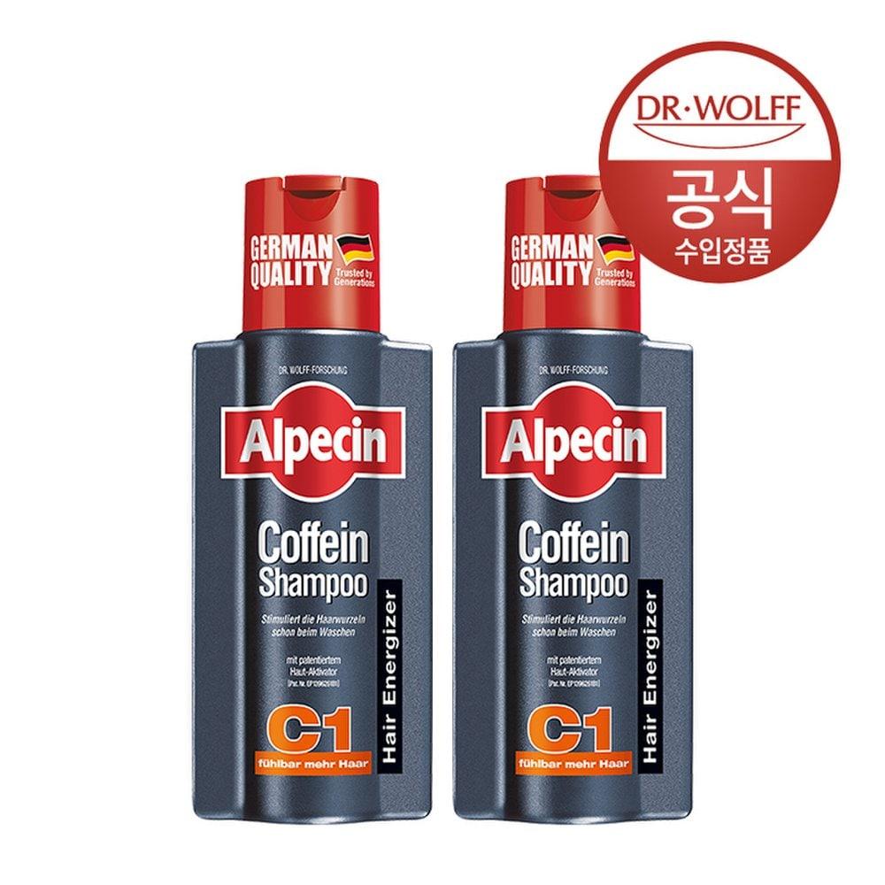 

Шампунь Alpecin Caffeine C1 (Зміцнення волосся) 250мл x2