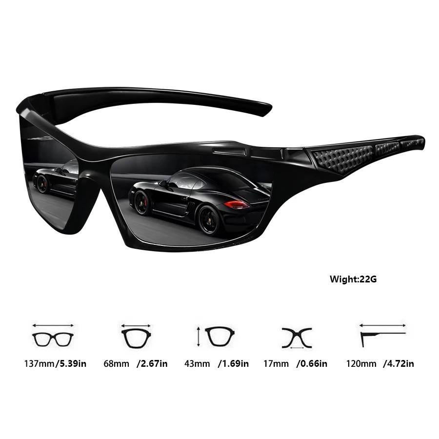

1PCS Unisex Sports Sunglasses, Polarized UV400 Protection for Driving Fishing Cycling Running Mountaineering United States