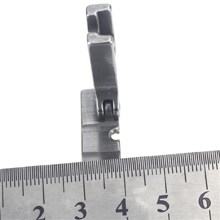 2Pcs Metal Flatbed Sewing Presser Foot Single Side Presser Foot for Thin/Thick Fabric Canvas Leather Stitching