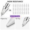 AHASTYLE WG155 Wear Resistant Tips for Apple Pencil Pro/Pencil (USB-C)/2nd/1st Generation Replacement Nibs