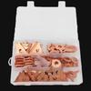 110Pcs Dent Puller Rings Replacement Dent Pulling Straight Washer Metal Shrink Repair Tool for Panel Welder Spot
