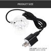 Underwater Led Fish Tank Lamp with Suction Cup Submersible Aquarium Light for Aquatic Plants and Fish Us Plug for Freshwater and Lighting