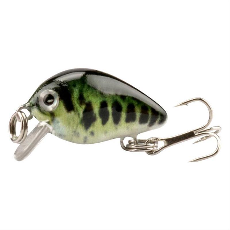 3D Printed Mini Rock Fat Man Bionic Minnow Fishing Lure