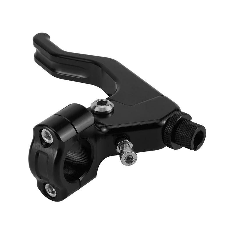 NICECNC Motorcycle 22MM 7/8" Handlebar Short Stunt Clutch Lever Perch Assembly For Honda CR CRF Suzuki Yamaha Kawasaki Triumph