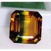 Natural Ametrine Bi-Color 12-13 Ct Asscher Cut Certified Stunning Gemstone