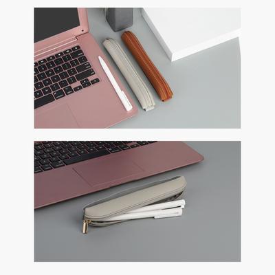 Estojo de Caneta Ajustável com Elásticos Ajustáveis Estojo de Lápis de Couro Bolsas de Armazenamento de Canetas para Caderno Journal de Capa Dura