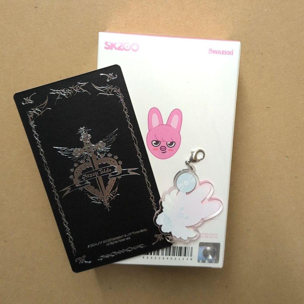 [USED] straykids Changbin Trading Card Handy Fan ATE Seoul Con