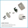 Smart 10A WiFi/Bluetooth Plug with Alexa Voice Control, Remote App, Timer, and Cycle Switch