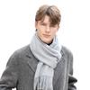 Wełniany Szalik Męski Jednokolorowy Szalik Damski Zimowy Wysokiej Jakości Wszechstronny Nowy Męski Szalik Kaszmirowy