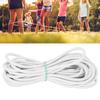 7mm 10m 32.8ft Strong Elasticity Round Elastic Rope Cord Sewing DIY Accessories White