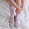 [2pack] COLORING LONG SOCKS - Coloring Layered Summer Socks 2-Pair Set