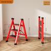 Lightweight 3-Step Folding Telescopic Ladder