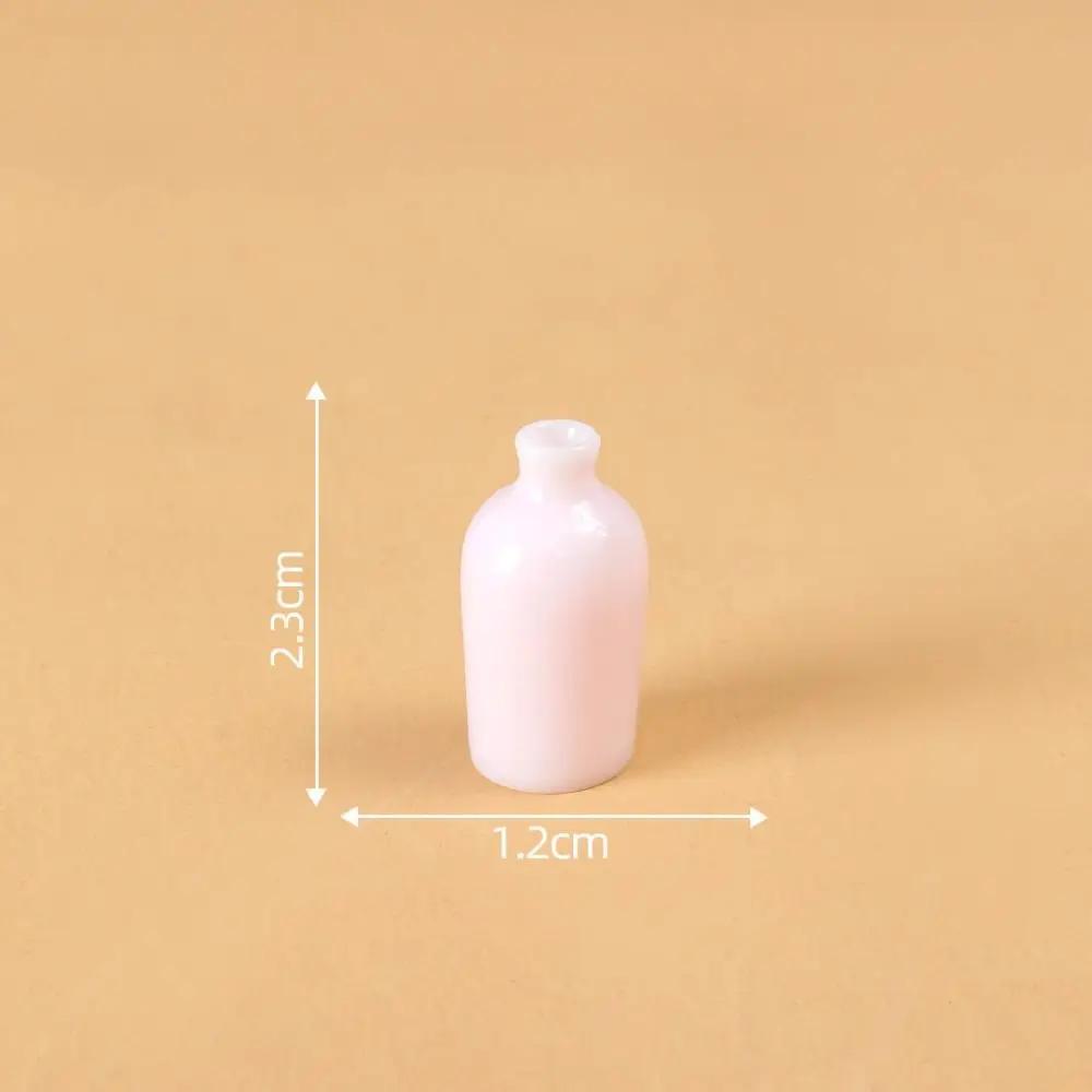 Creative Simulation Color Cat Figurines DIY Gift Doll House Vase Handmade Miniature Decoration Pieces Small Vase