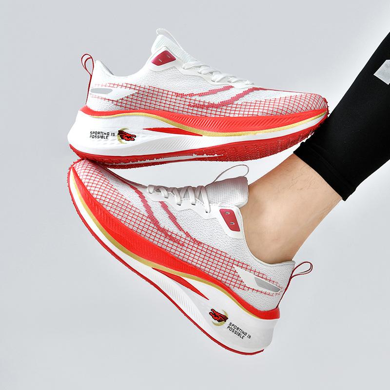 Red Rabbit Pro Running Shoes High Quality Lu Breathable Mesh Ultra Light 2 Shock Absorption Technology Sneakers Flying Electric Running Shoes