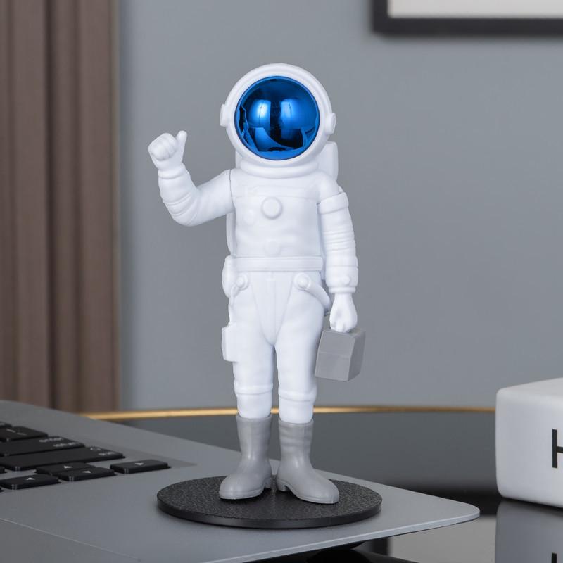 Astronauten-Figur-Ornament für Wohnzimmer oder Kinderzimmer - Weihnachtsgeschenk-Deko Weltraumfahrer