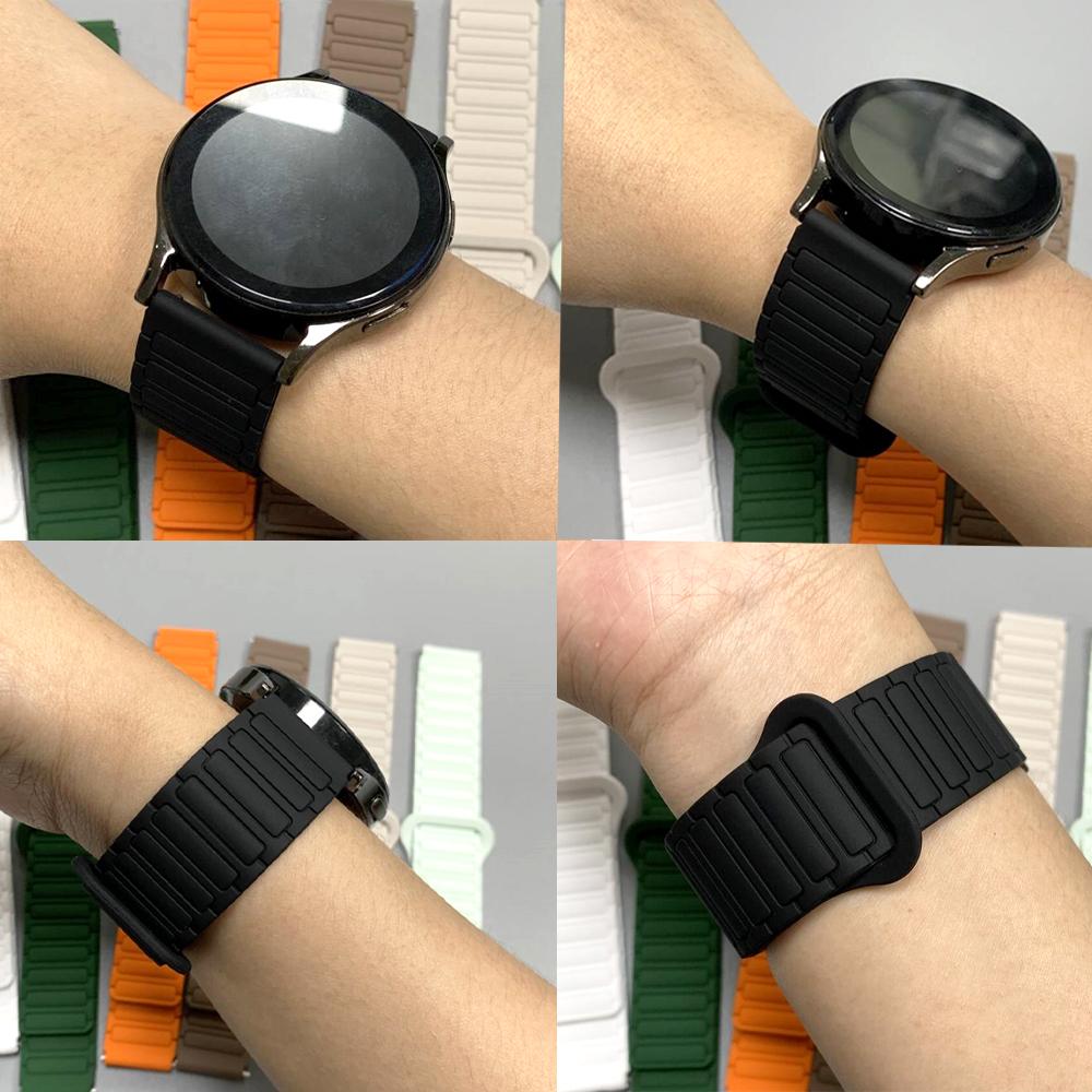 Magnetic Watch Strap 20mm 22mm For SUUNTO VERTICAL Silicone Strap For SUUNTO 3/9 PEAK/5 PEAK/PACE/OCEAN Bracelet Sport Wristband