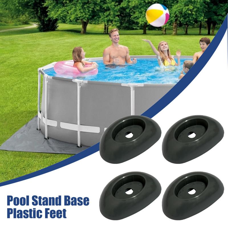 4pcs Pool Base Support Robusts Pool Legs Quick Setups Maintenance Corrosion Resistant Suitable For Enhancing Stability