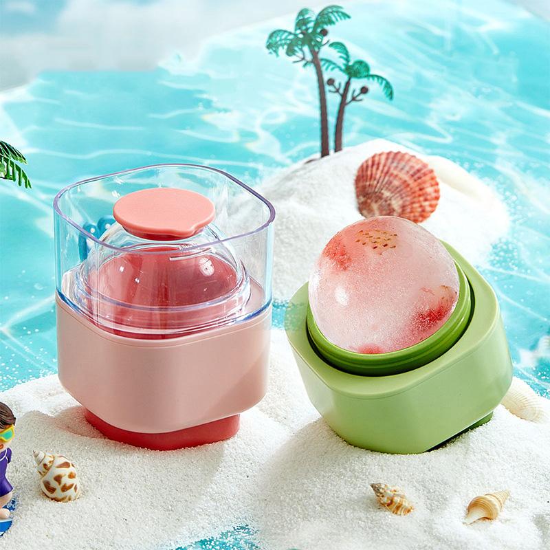 Large Round Shape Ice Mold Silicone Ice Ball Maker Mold Whiskey Ice Cubes Mould Bar Ice Maker Home DIY Cold Drink Accessories
