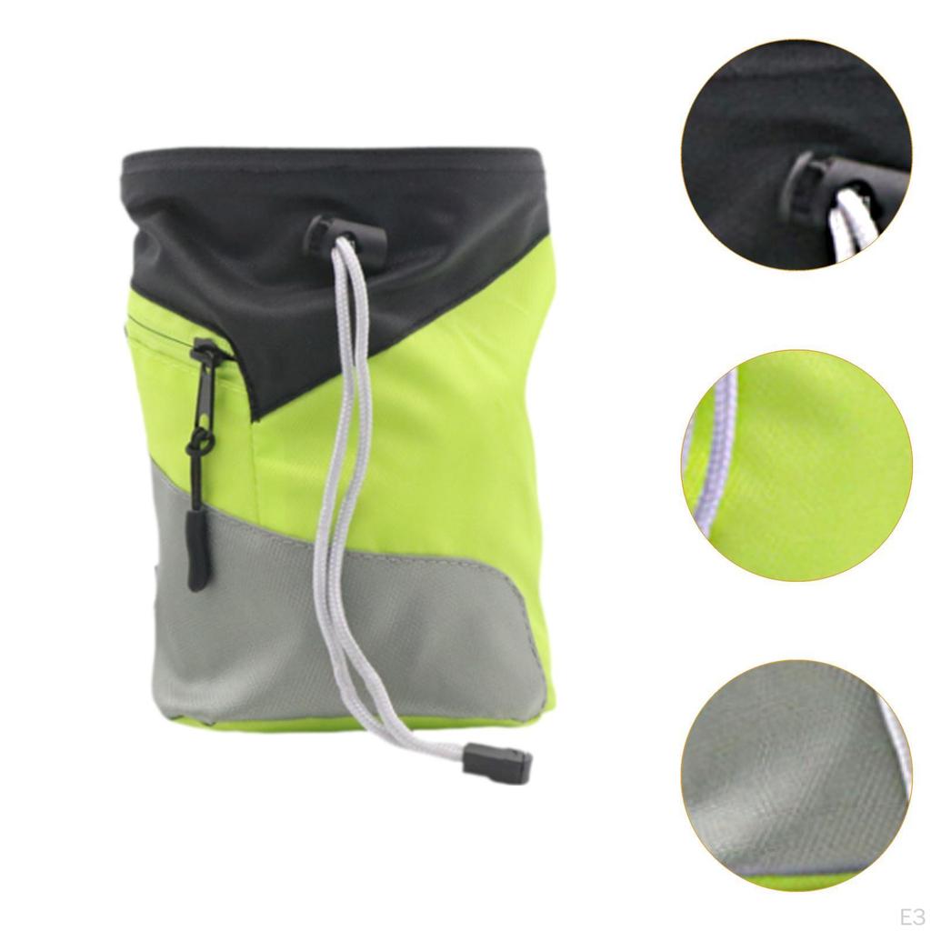 Chalk Bag Carrier Practical Storage Pouch Adjustable Waist Belt for Gymnastics Workout Gym