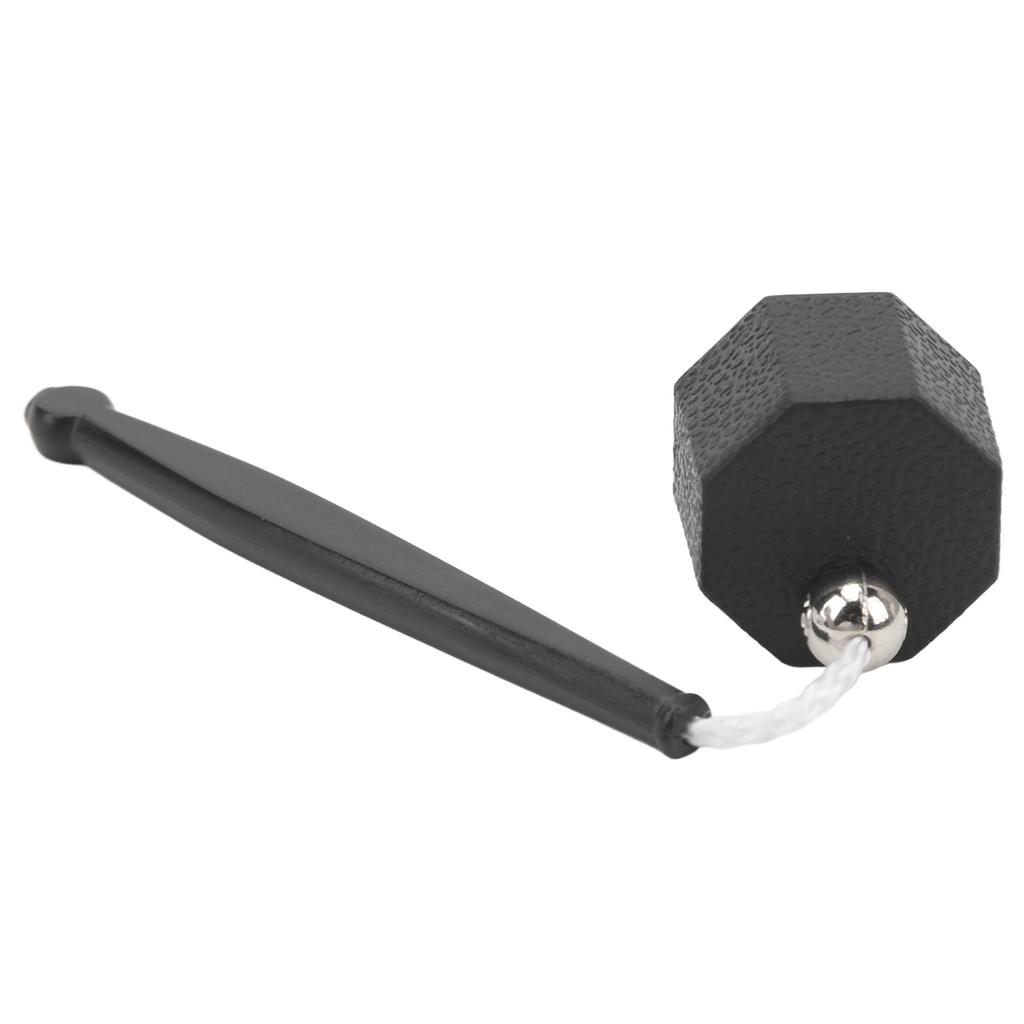 Pool Cue Chalk Holder Cover Octagonal Design Lightweight Black Plastic Pool Chalk Holder for