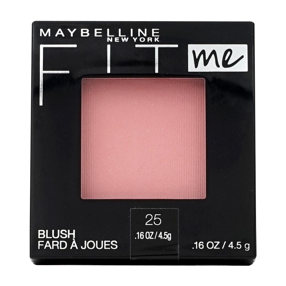 Fit Me Blush 25 Pink, 0.16 oz