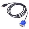 1.8 M Adapter Cable HDMI-compatible Male To VGA 1080P Male HDTV with Audio Adapter Cable HDMI-compatible TO VGA Cable (1/2PCS)