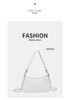 Trendy Versatile Retro Chain Baguette Underarm Crossbody Shoulder Bag for Women