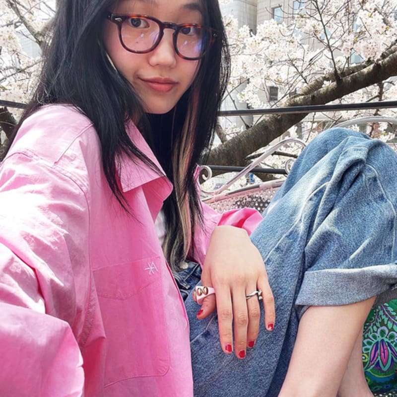 

FACETION Arnel Design Glasses Horn-rimmed 28g Lightweight Horn-rimmed Glasses Jason (C4) Brown demi