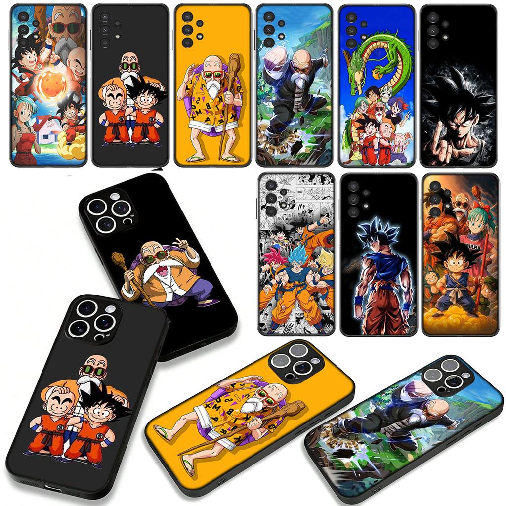 Kame Sennin Dragon Gokus Master Roshi Ball for Samsung Galaxy A36 A17 A26 A07 A35 A54 A53 A13 A33 A34 S20 S21 FE S10 Plus Case