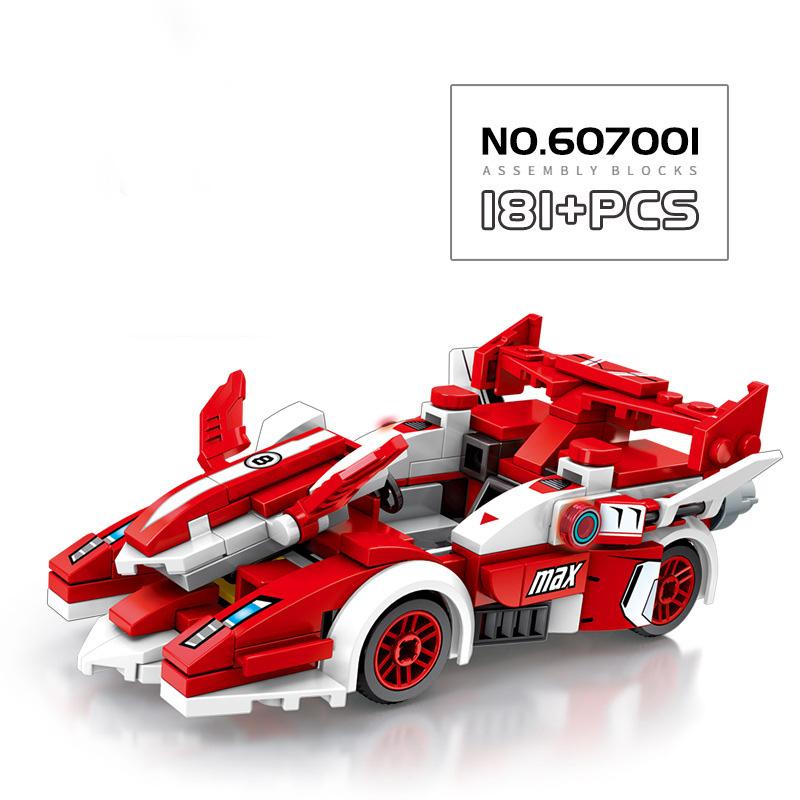City Vehicles Speed Sports Racing Technical Car Model Building Blocks Super Racers Figures Moc Construction Toys
