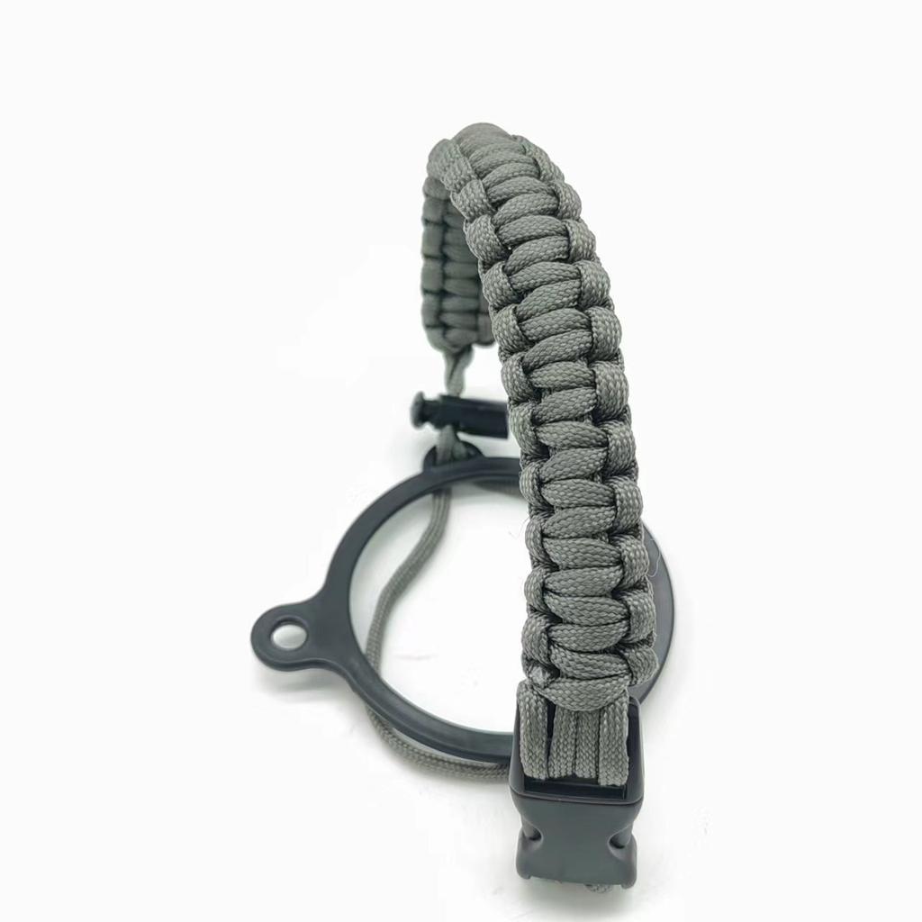 Water Bottle Accessories Paracord Rope Holder Wide Mouth Bottle Portable Rope Hand Strap Cup Carrier Color Cupful Rope
