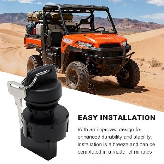 Ignition Switch Key Replacement for RZR Ranger XP 570 800 900 1000 Replaces Part