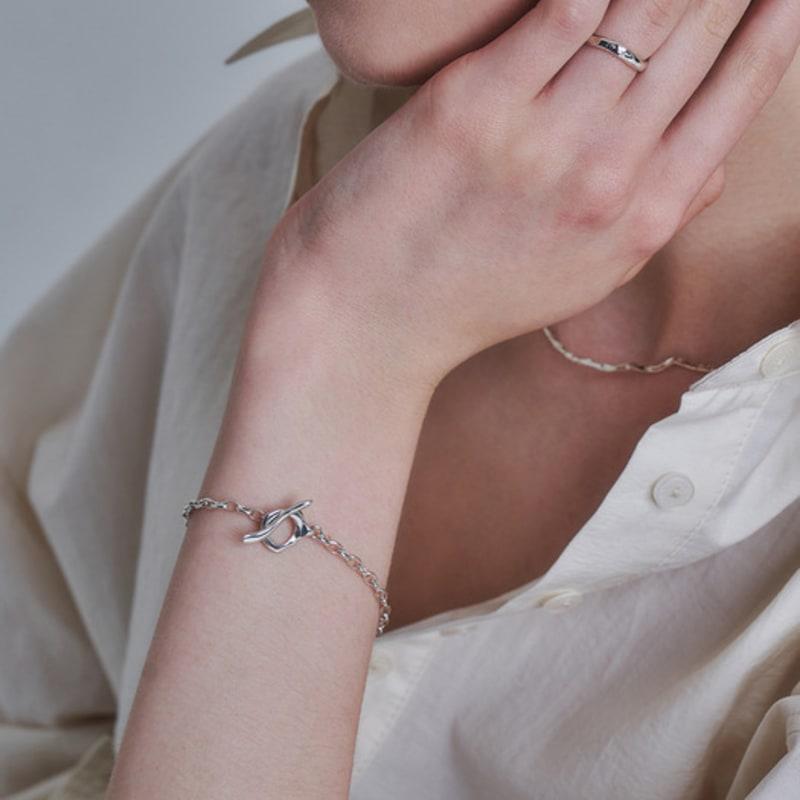 Liersi Legato Knebelstange schlanke Kette Armband