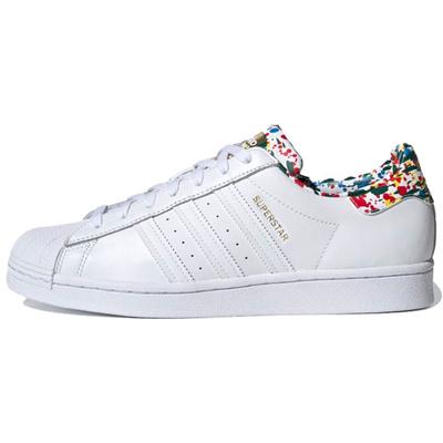 Superstar Białe Rozpryskane Trampki Unisex Chmurowo-Białe Złoto-Metaliczne FY7704