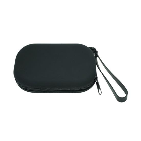 

Овальна силіконова косметичка Водонепроникна Портативна сумка для зберігання На блискавці Дорожня косметичка для туалетного приладдя Помад Ключів Прикрас чорний