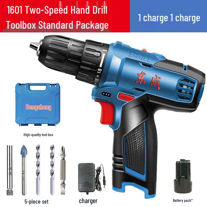 

Dongcheng 16V Cordless Electric Drill & Screwdriver CN plug (adapter included)