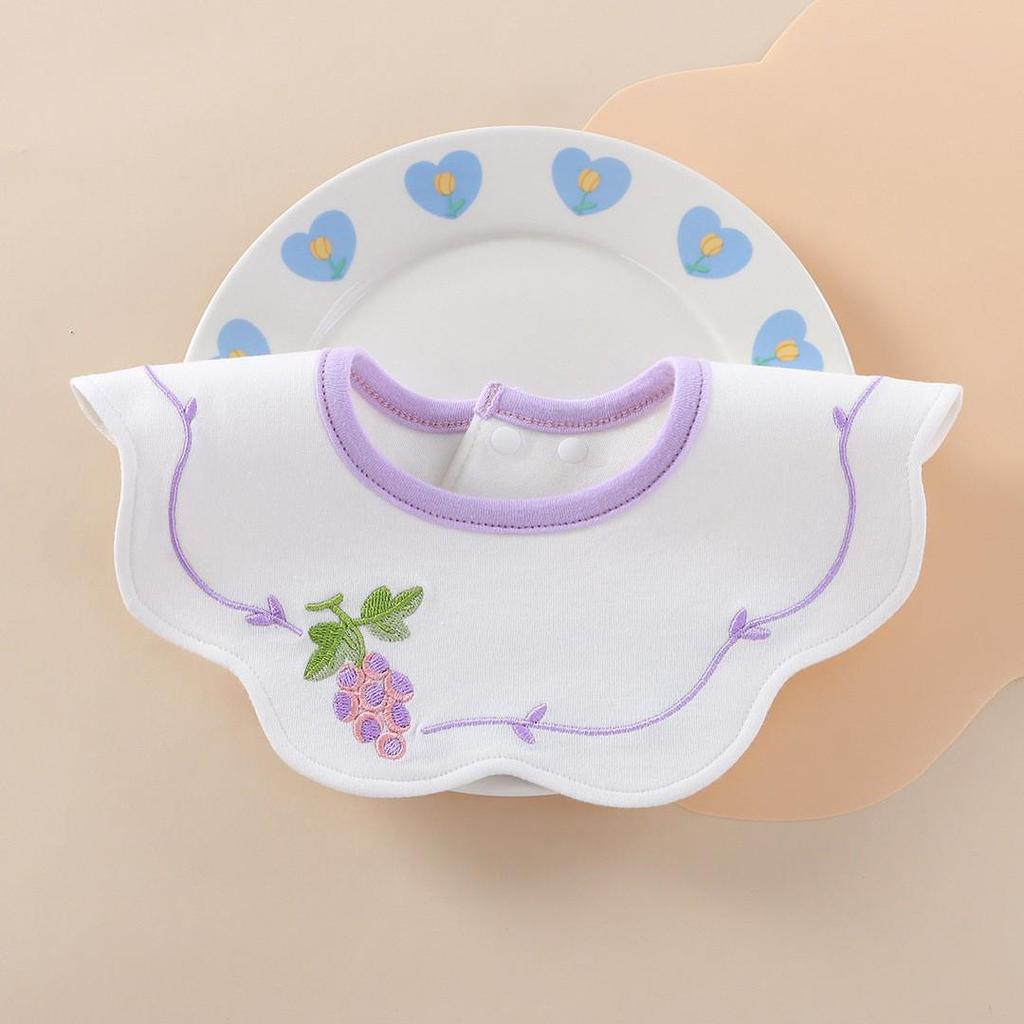 Breathable Cotton Baby Bibs: Waterproof and Absorbent for Newborns 0-1 Year